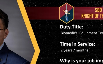 August 2026 Knight of the Month SrA Borromeo