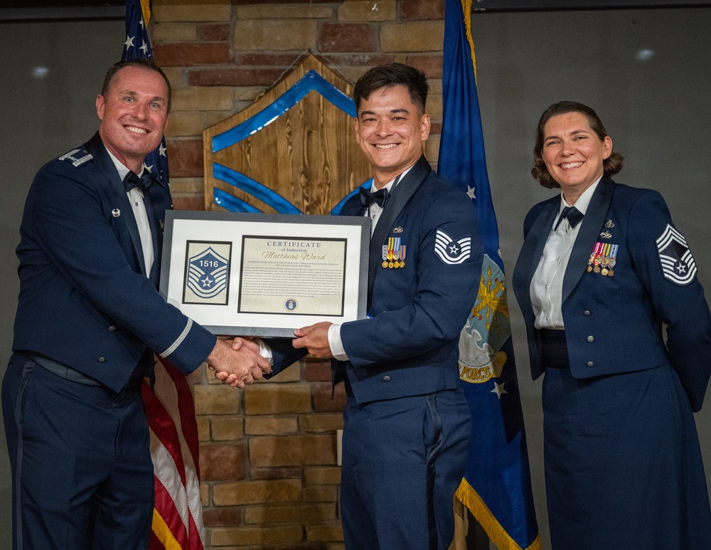 2026 Holloman SNCO Induction ceremony