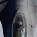 KC-135 refuels F-16s in support of regional security