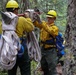 U.S. Army Soldiers from 7th Infantry Division work to suppress wildfire