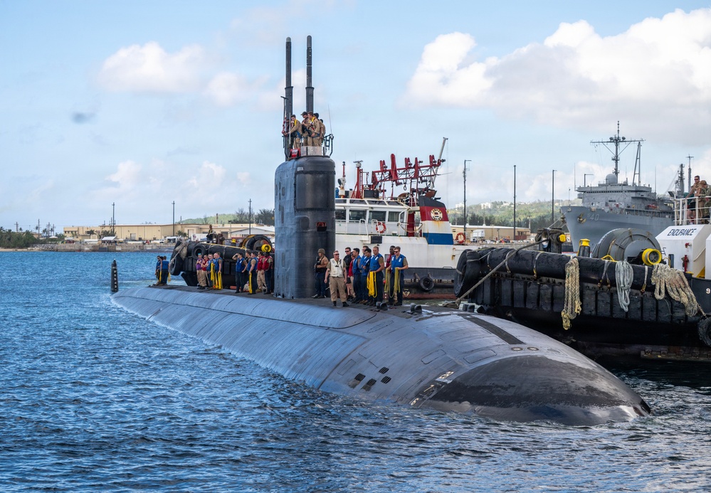 USS Annapolis returns to Naval Base Guam