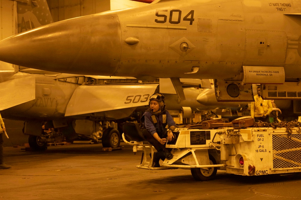 USS George H.W. Bush Conducts Operations