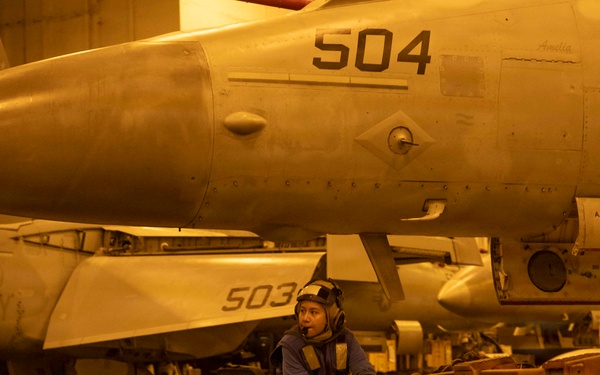 USS George H.W. Bush Conducts Operations