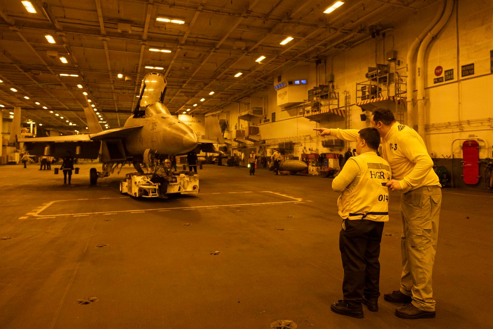USS George H.W. Bush Conducts Operations