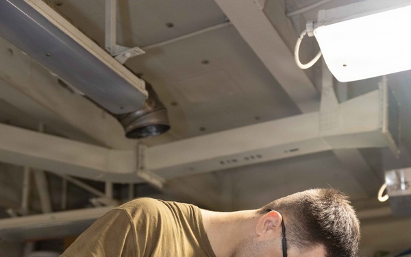 USS George H.W. Bush Conducts Daily Operations