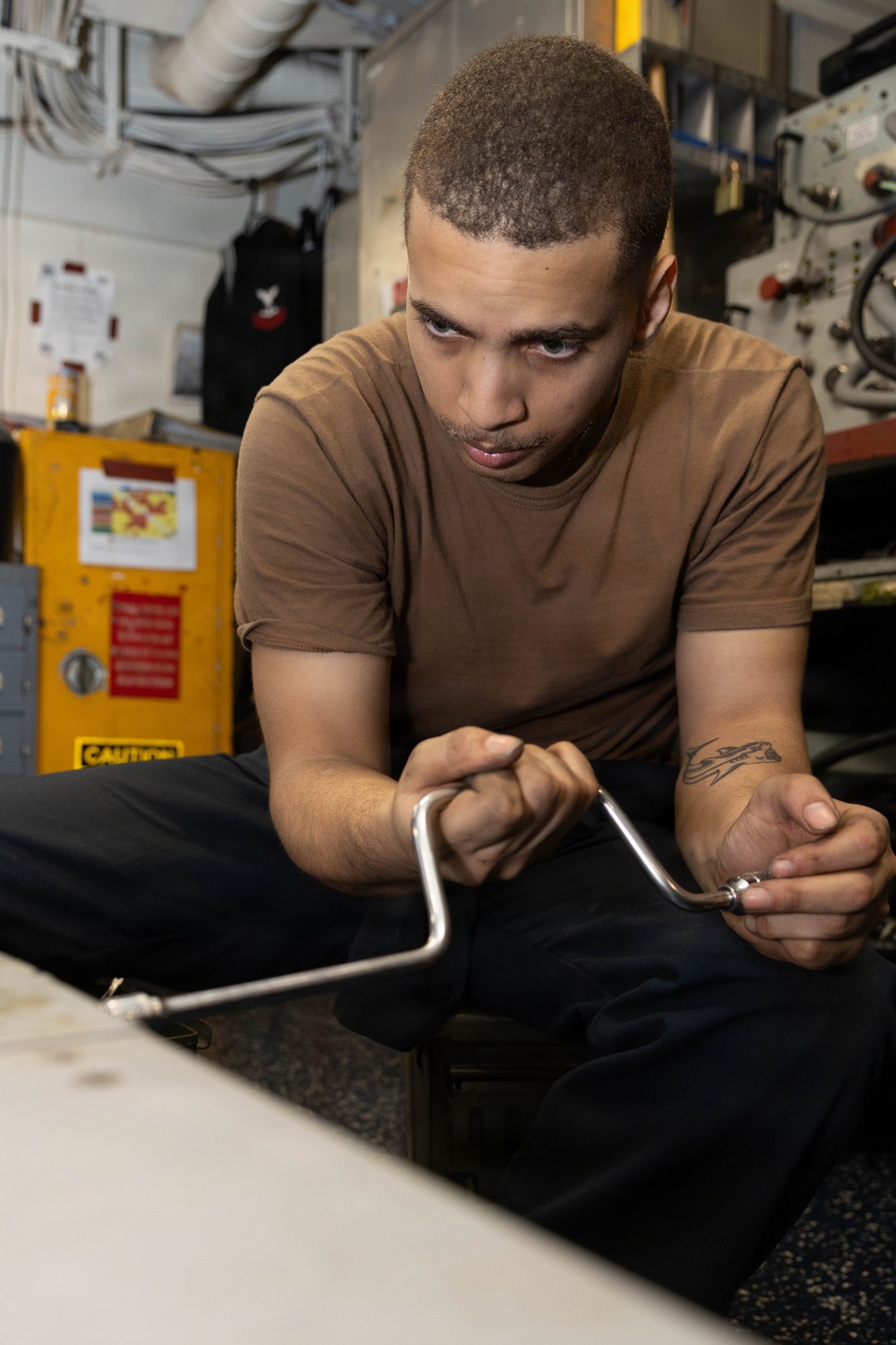 USS George H.W. Bush Conducts Daily Operations