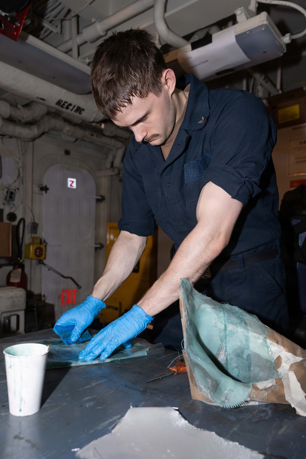 USS George H.W. Bush Conducts Daily Operations
