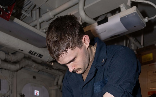 USS George H.W. Bush Conducts Daily Operations
