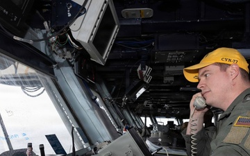 USS George H.W. Bush Conducts Operations