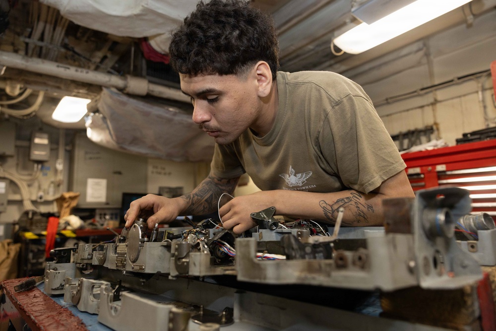USS George H.W. Bush Conducts Operations