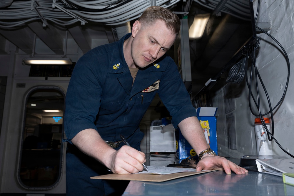 USS George H.W. Bush Conducts Operations