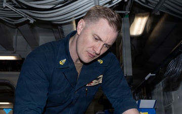 USS George H.W. Bush Conducts Operations