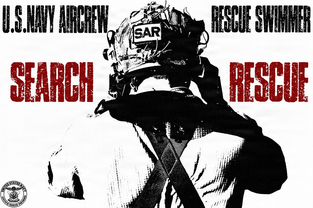 U.S. Navy Aircrew Rescue Swimmer