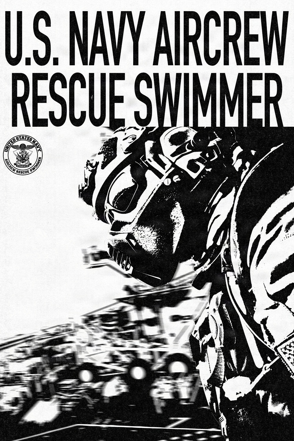 U.S. Navy Aircrew Rescue Swimmer