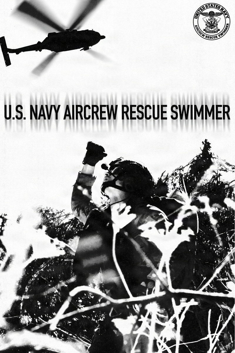 U.S. Navy Aircrew Rescue Swimmer