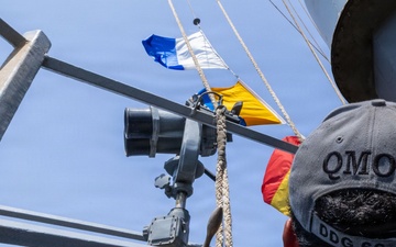 Training aboard USS Gonzalez
