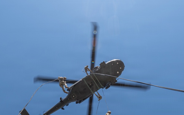 USAREUR-AF Soldiers Conduct Air Assault Training