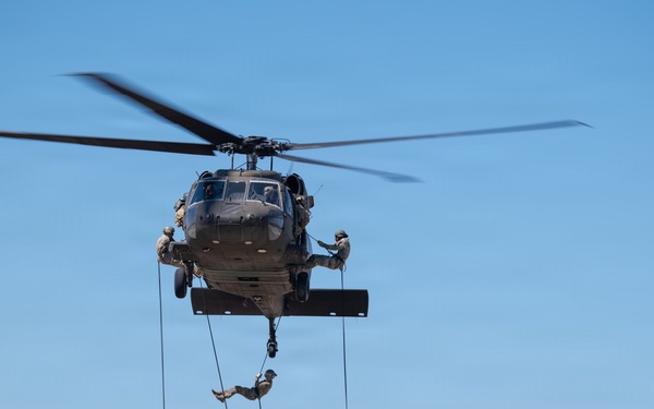USAREUR-AF Soldiers Conduct Air Assault Training