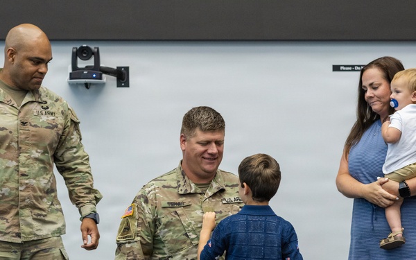 Illinois Army National Guard Officer and  ‘True Selfless Servant’ Promoted to Lieutenant Colonel