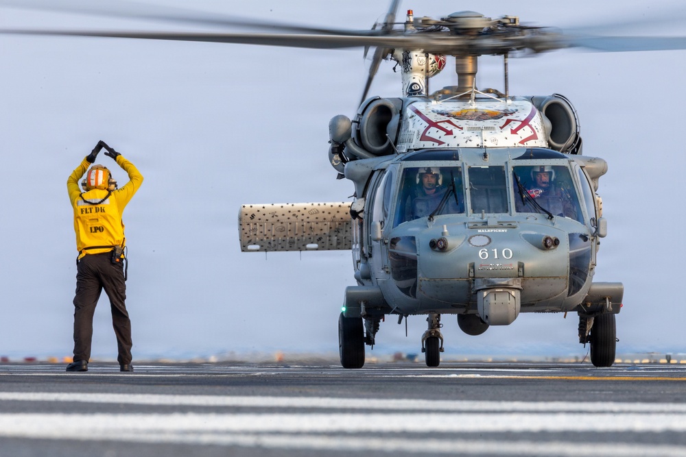 PCU John F. Kennedy conduct flight operations during Acceptance Trials