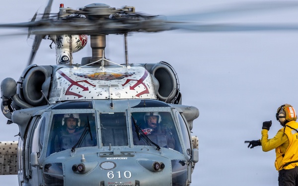 PCU John F. Kennedy conduct flight operations during Acceptance Trials
