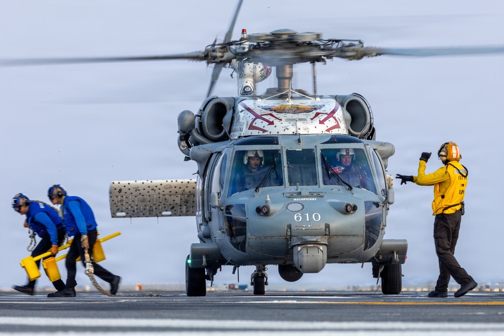 PCU John F. Kennedy conduct flight operations during Acceptance Trials