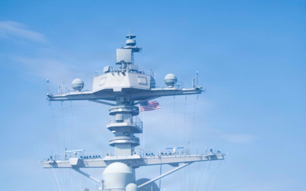 PCU John F. Kennedy  Conducts Countermeasure Wash-Down