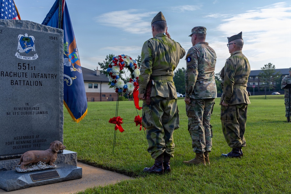 551st Memorial Ceremony