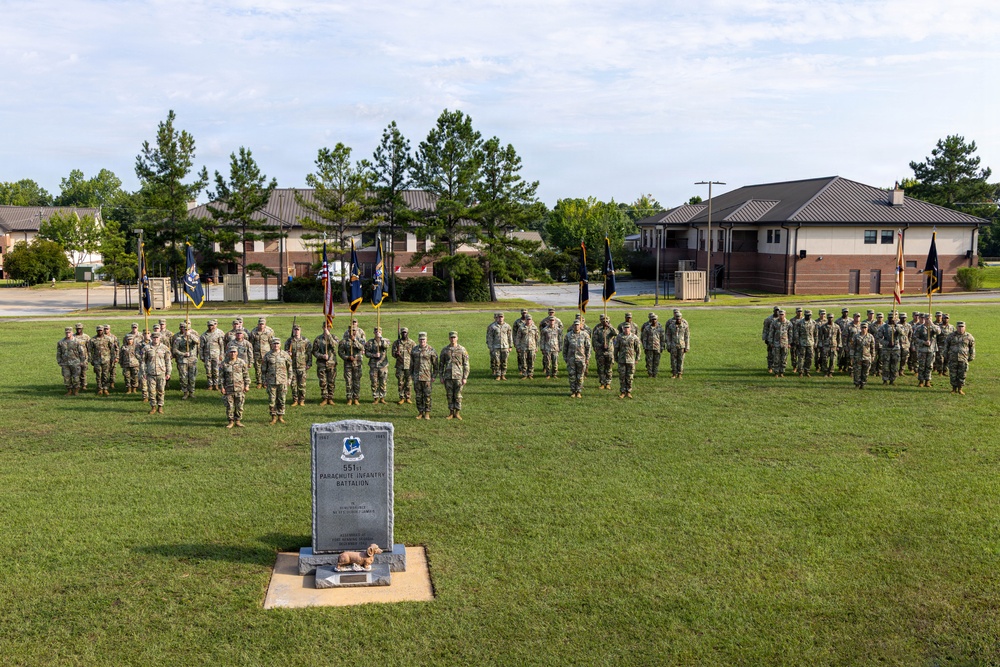 551st Redesignation Ceremony