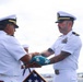 USS Bataan (LHD 5) Raises 81-Year-Old American Flag