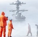 PCU John F. Kennedy  Conducts Countermeasure Wash-Down