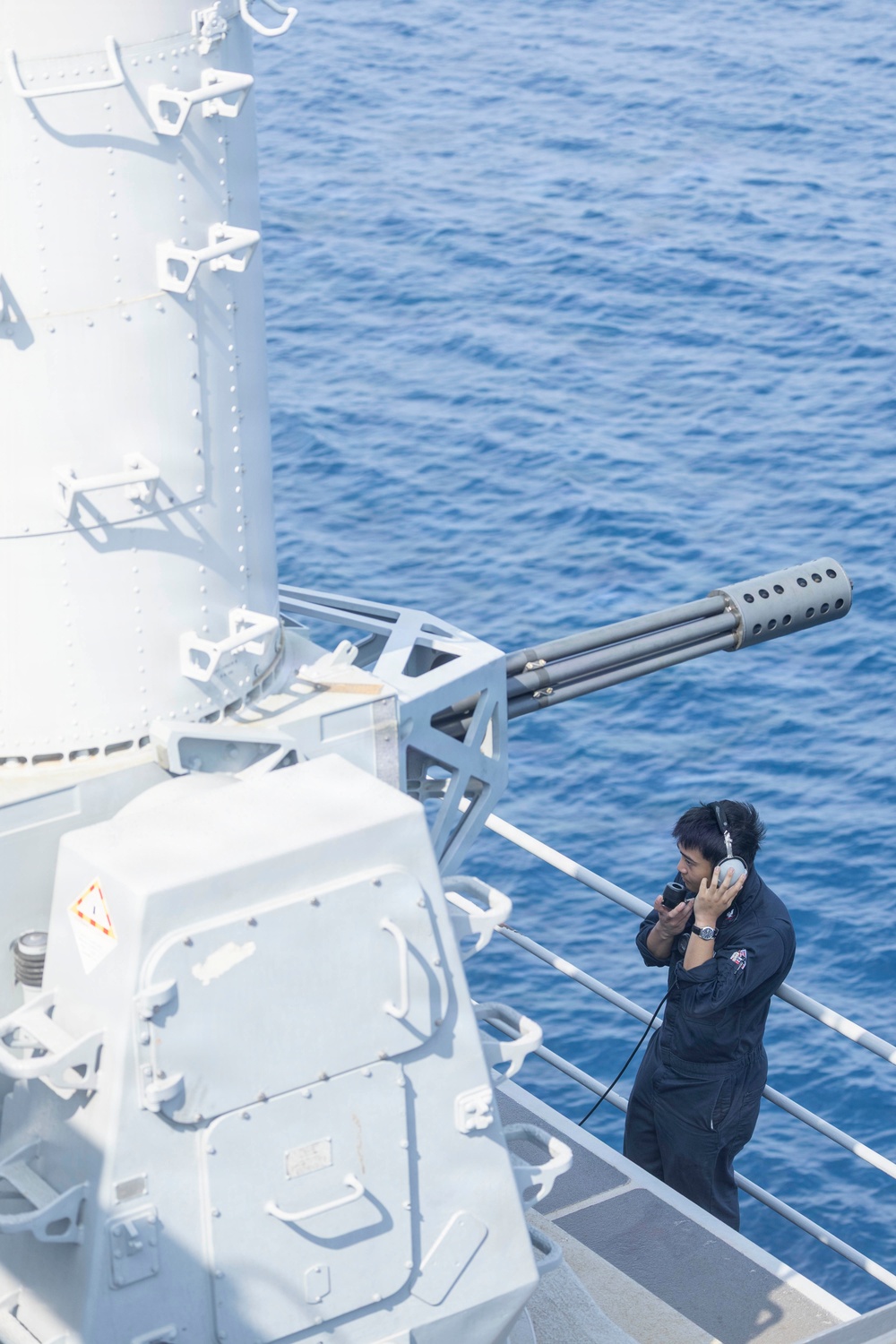 PCU John F. Kennedy Conducts Close-In Weapons System Testing