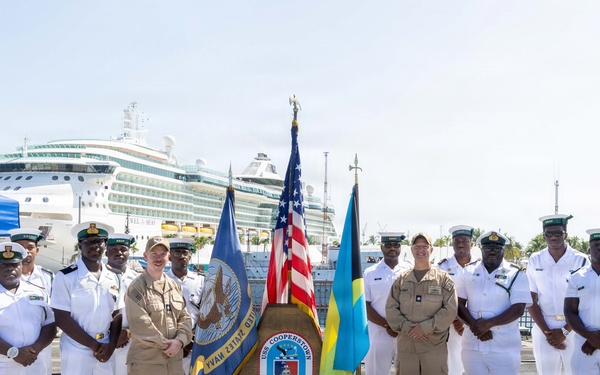 USS Cooperstown Leadership Hosts Royal Bahamas Defence Force