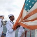 Flag made by POWs flies over Bataan