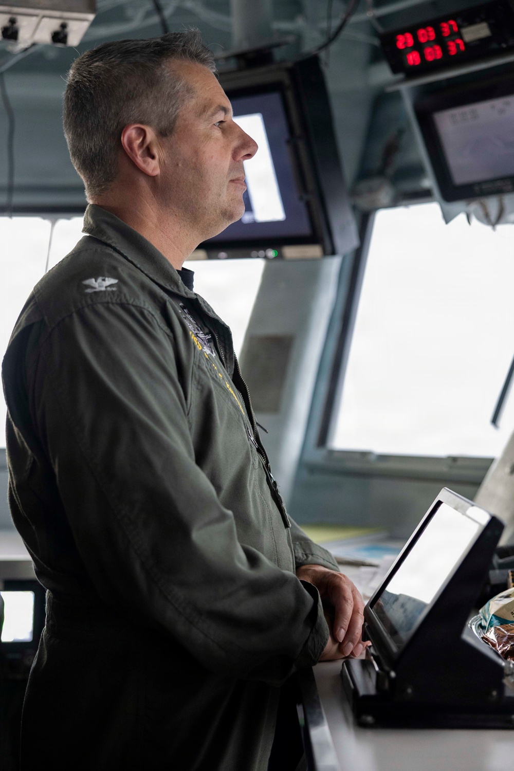 PCU John F. Kennedy Conducts High-Speed Turns During Acceptance Trials