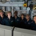 PCU John F. Kennedy Conducts High-Speed Turns During Acceptance Trials