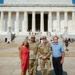 JTF-DC Montana Guardsmen Promoted at Lincoln Memorial