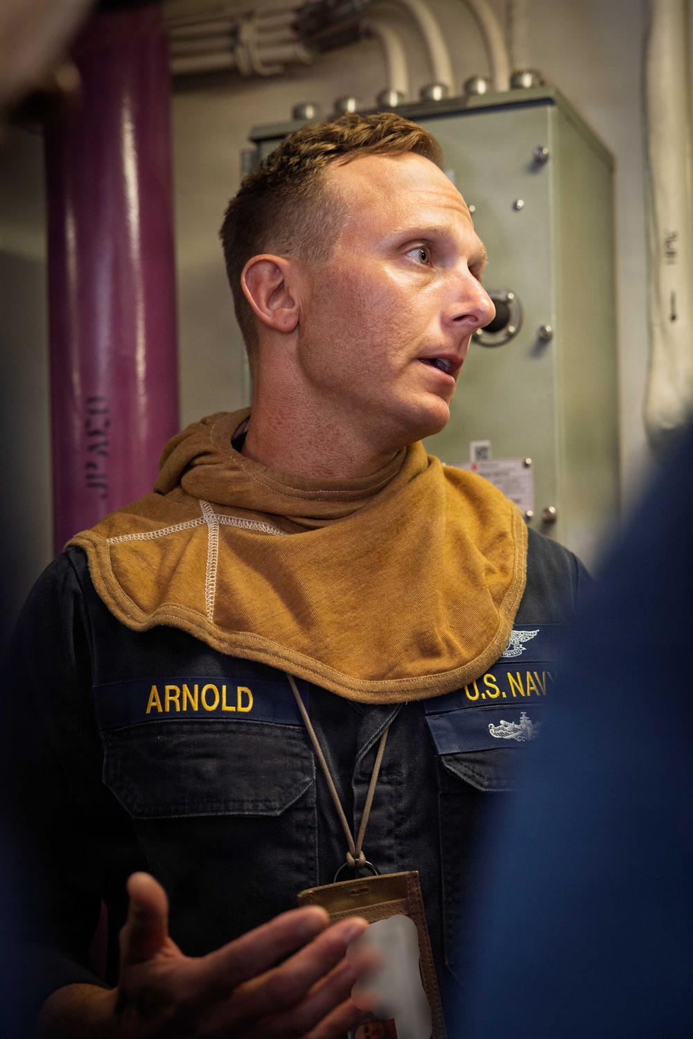 PCU John F. Kennedy Conduct In-port Emergency Team Drill