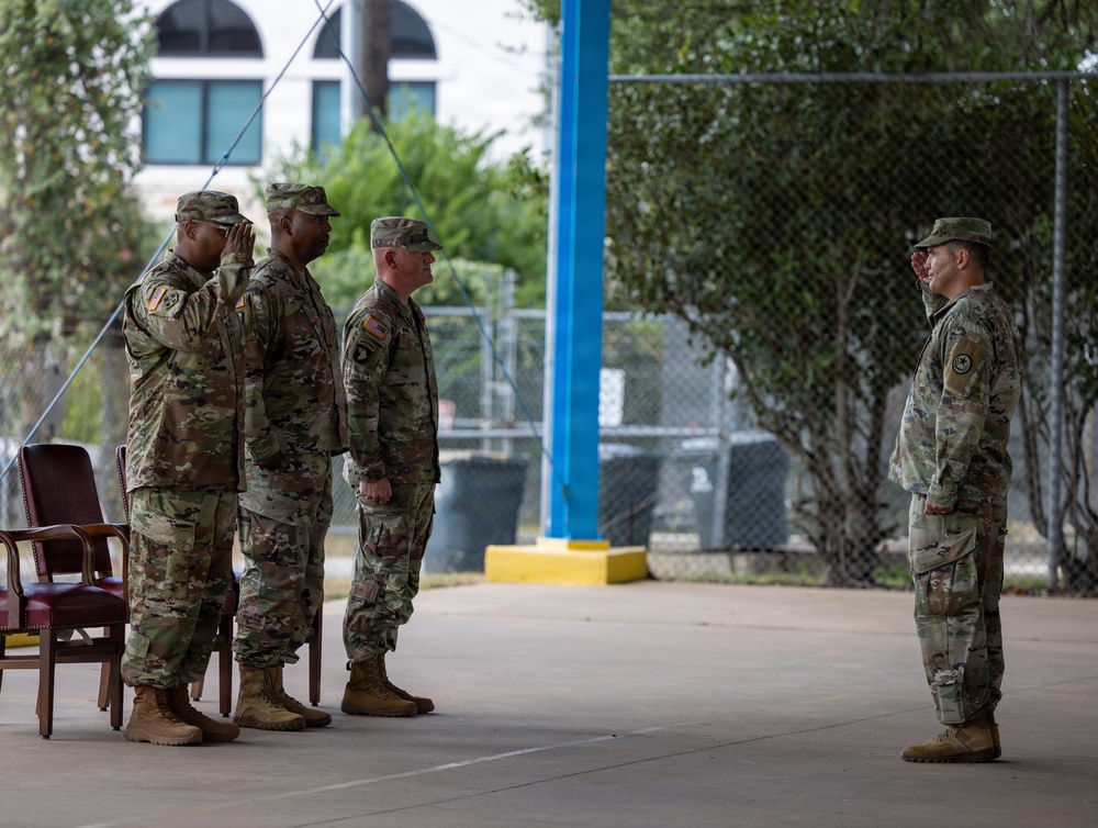 71st Theater Information Operations Group Change of Command