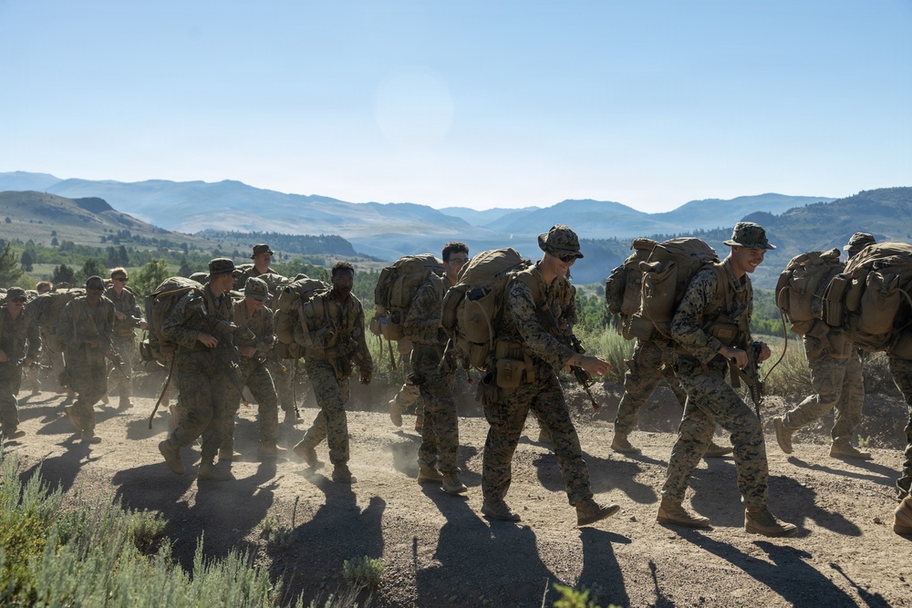 3rd Bn., 4th Marines learn mountain warfare skills during MTX 4-26