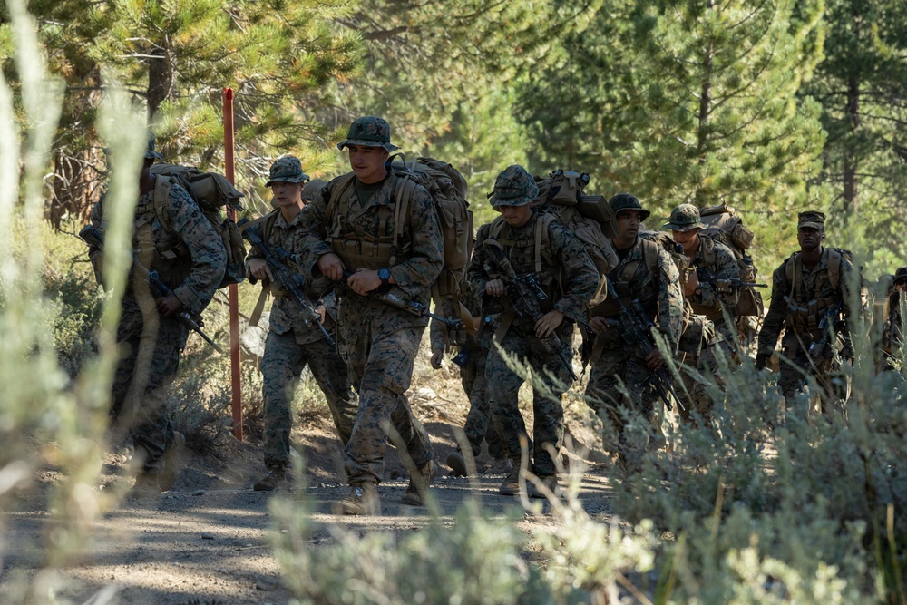 3rd Bn., 4th Marines learn mountain warfare skills during MTX 4-26