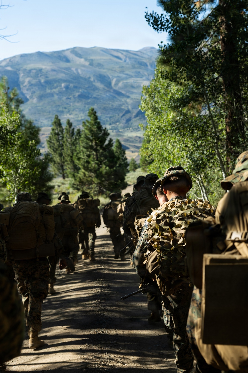 3rd Bn., 4th Marines learn mountain warfare skills during MTX 4-26