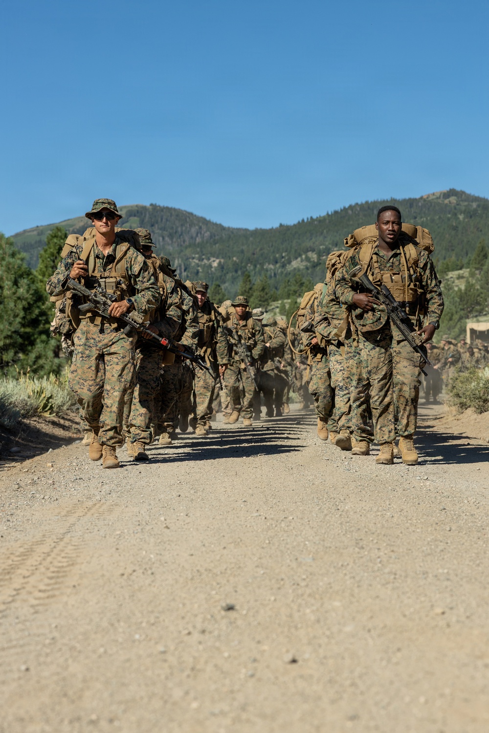3rd Bn., 4th Marines learn mountain warfare skills during MTX 4-26