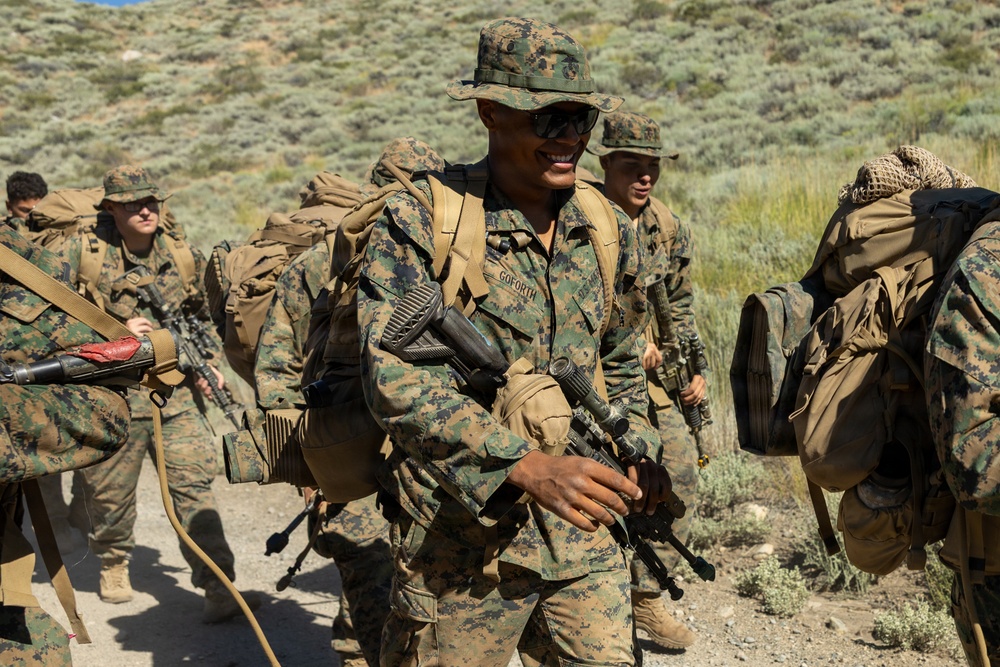 3rd Bn., 4th Marines learn mountain warfare skills during MTX 4-26