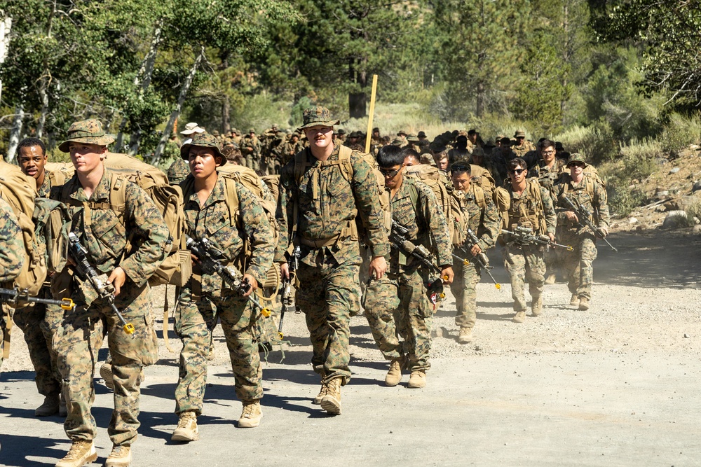3rd Bn., 4th Marines learn mountain warfare skills during MTX 4-26