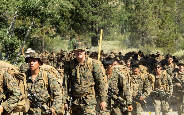 3rd Bn., 4th Marines learn mountain warfare skills during MTX 4-26