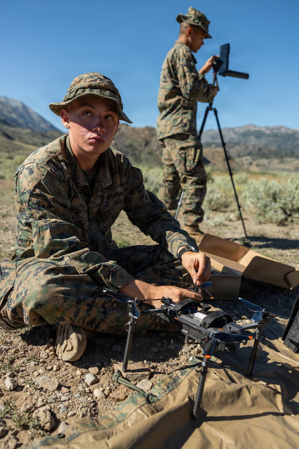 3rd Bn., 4th Marines learn mountain warfare skills during MTX 4-26