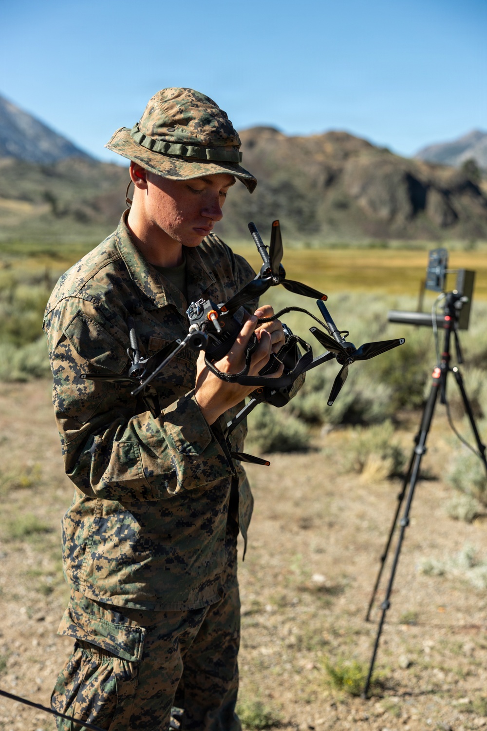 3rd Bn., 4th Marines learn mountain warfare skills during MTX 4-26