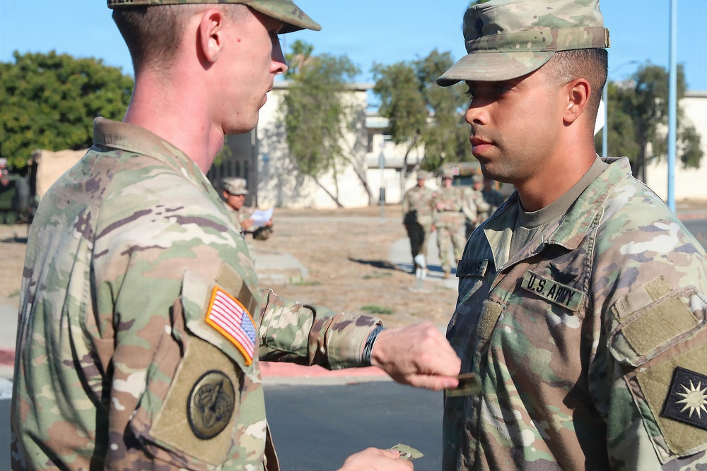40th ID Soldier promoted to Sergeant