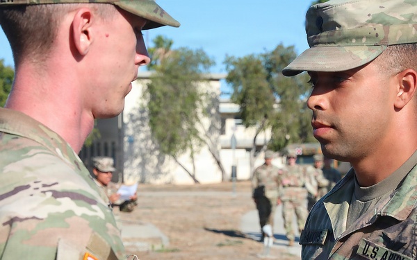 40th ID Soldier promoted to Sergeant